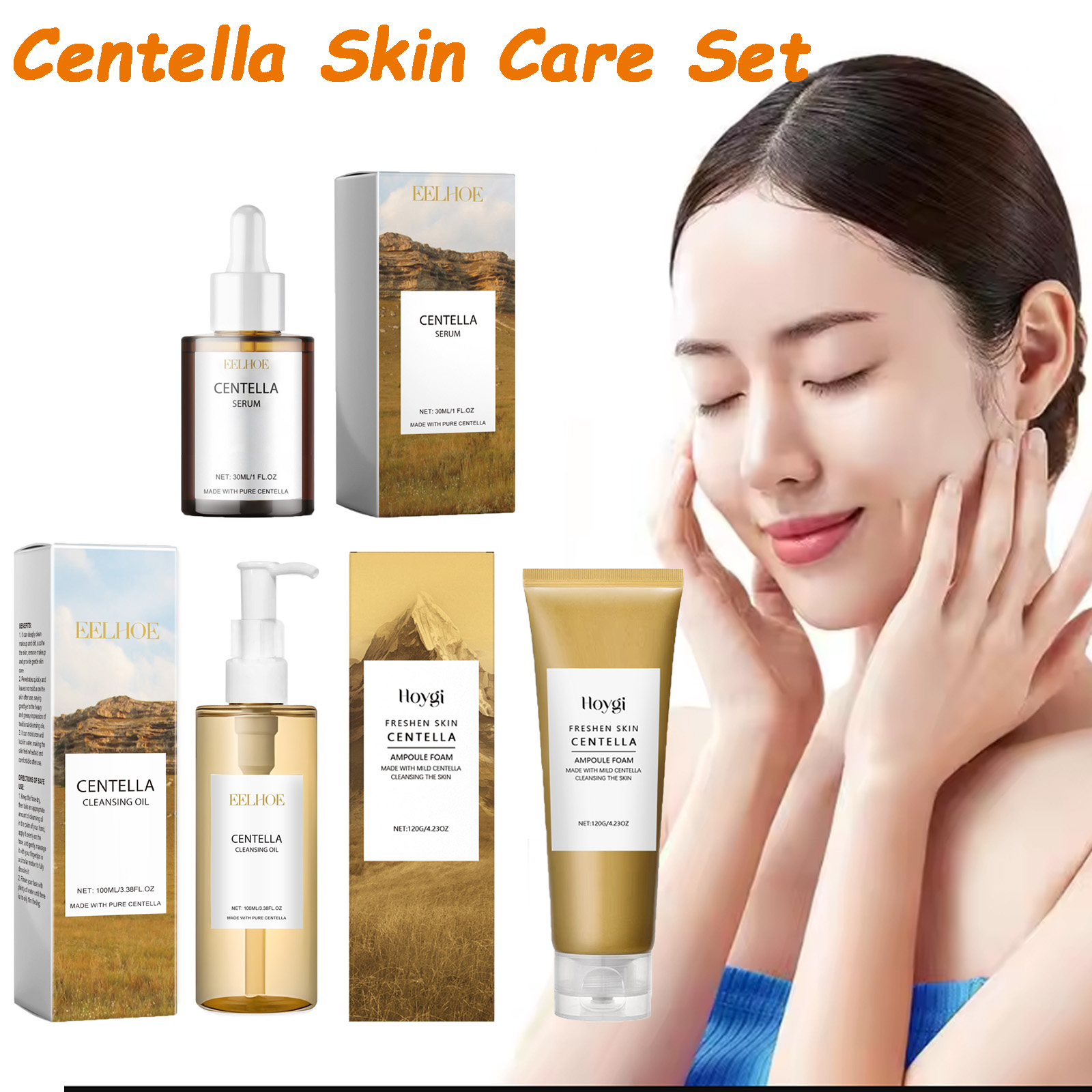 Skincare Glow Glowing - Centella Set per la cura della