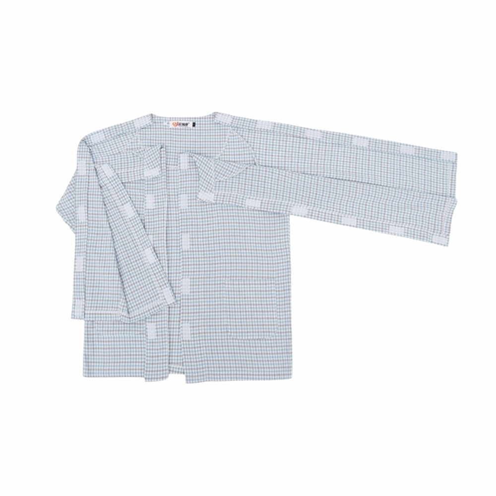 Skincare Basic - Comodo Abbigliamento per Anziani Allettati, Lavabile,