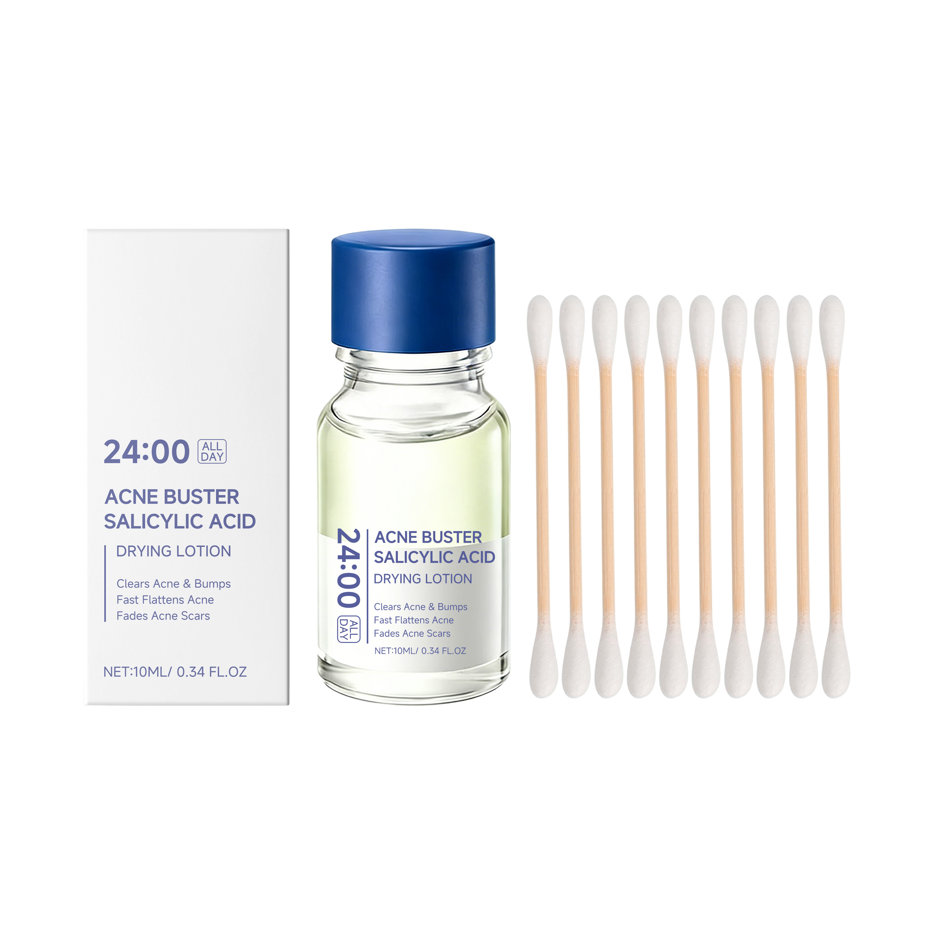 Skincare The Originote - Lozione asciugante all'acido salicilico con applicatore