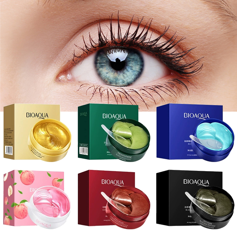Collagen Sheet Mask - 60 Pezzi BIOAQUA Patch Occhi al