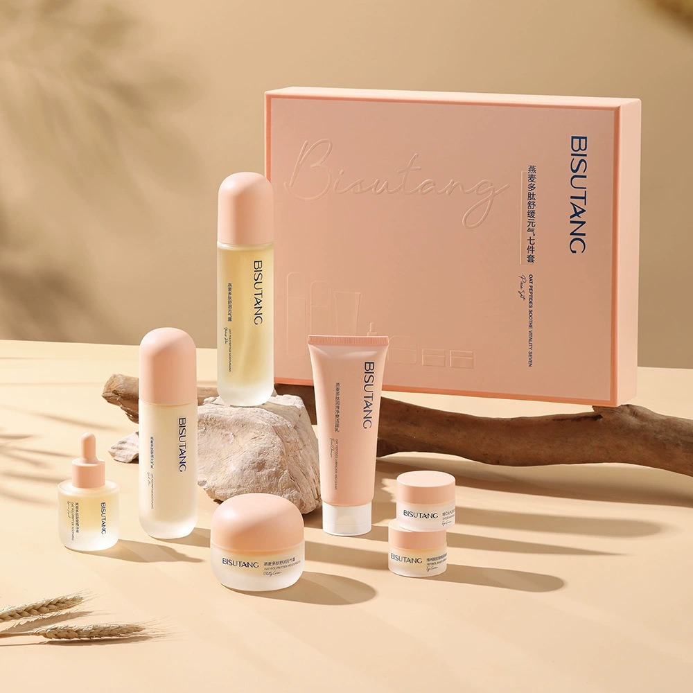 Skincare Oat - Polipeptide d'avena Idratante Set antirughe Riduce