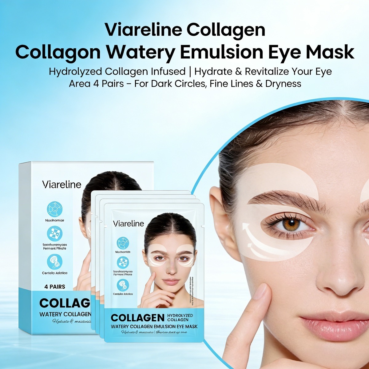 Patch Occhi al Collagene: Ridu - Collagen Sheet Mask recensione e prezzo