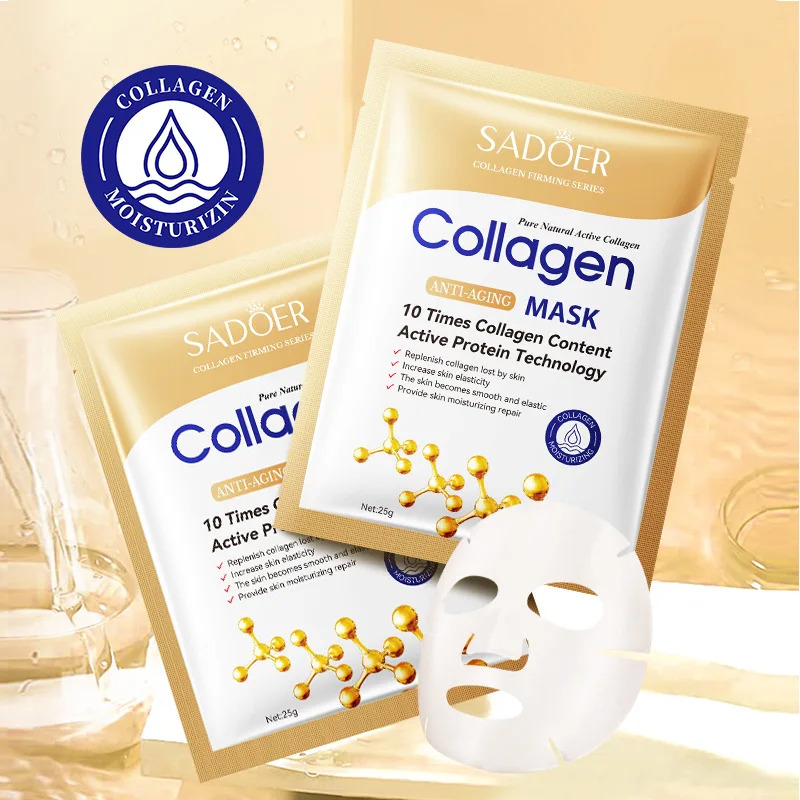 Maschera per il viso al collag - Collagen Sheet Mask recensione e prezzo