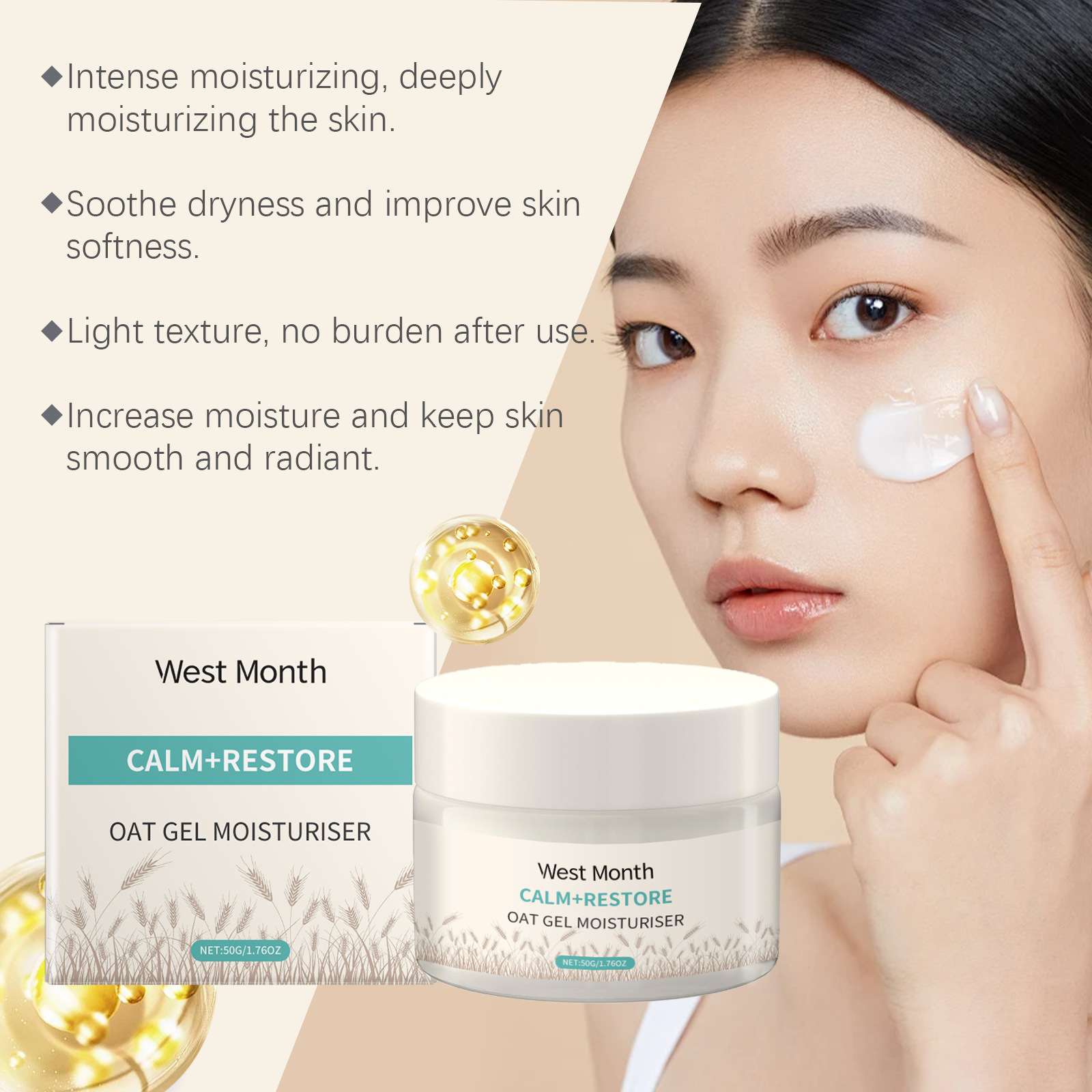 Crema Viso Idratante all'Avena - Skincare Oat recensione e prezzo